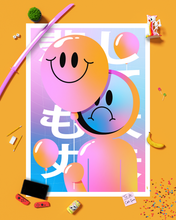 Load image into Gallery viewer, HappySad Art Print
