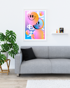 HappySad Art Print