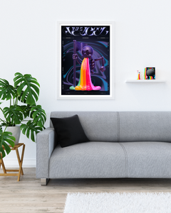 Mr Bones Art Print